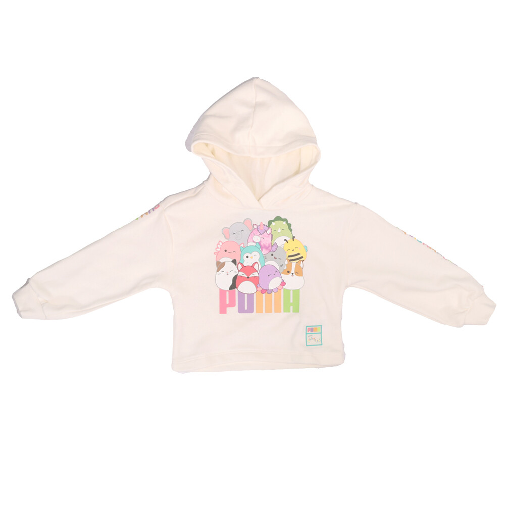 Пуловер Puma Sm X с капюшоном для маленьких девочек, размер от 3 лет, повседневная верхняя одежда 85991001