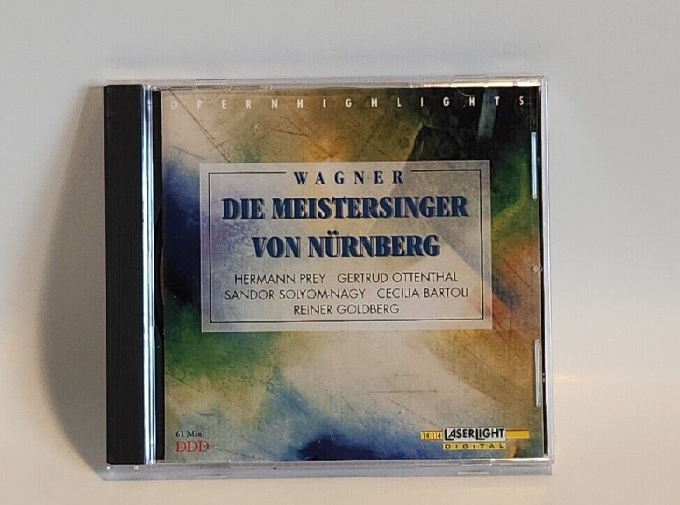 Wagner Die Meistersinger von Nurnberg (CD-DISC Only/NO CASE/Ships