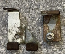 John Deere Lower Deck Discharge Chute Deflector Mounting Brackets Only