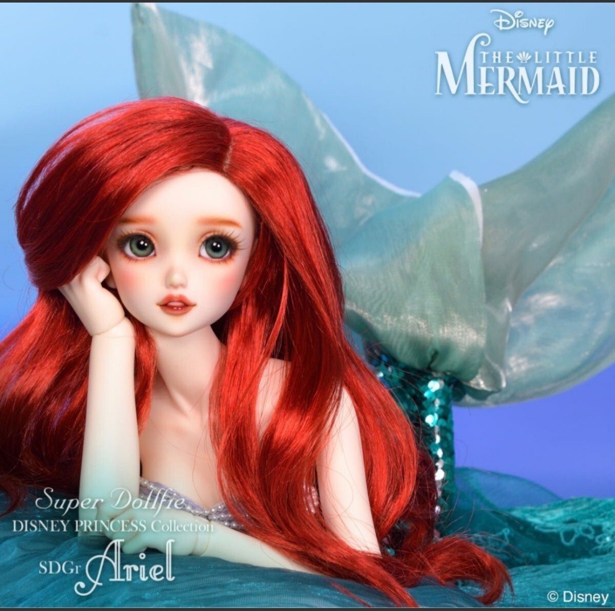 VOLKS SDGr Super Dollfie Ariel The Little Mermaid Disney Princess
