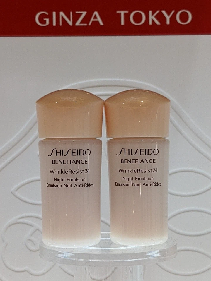 Emulsión Shiseido Benefiance WrinkleResist24 Night - Tamaño de viaje 15 ml / 0,5 OZ  Foto 4 de 4