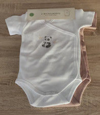 2 Stück Baby Mädchen Wickelbodys  Neugebore...