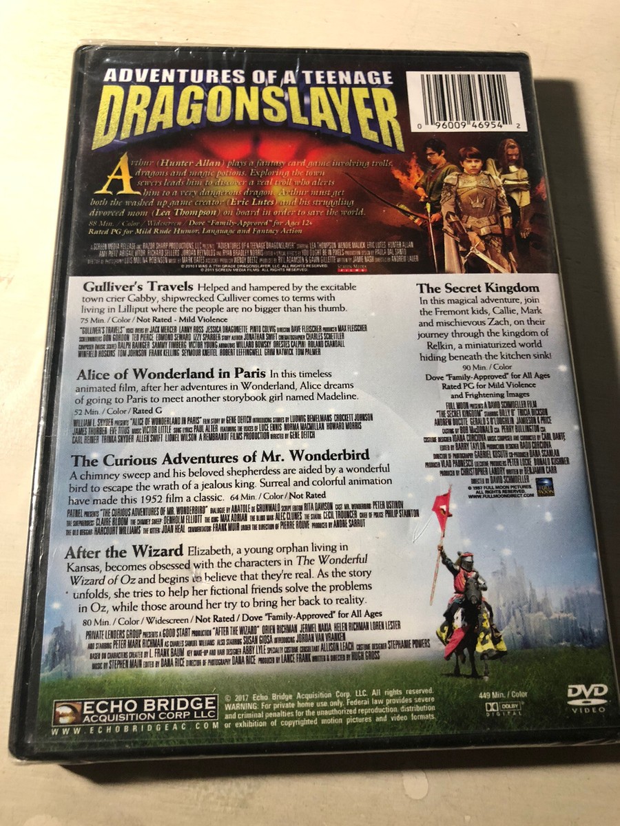 Adventures of a Teenage Dragonslayer (2010) DVD NEW +5 Bonus Film
