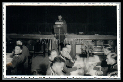 Foto, WK2, 1.San.Ers.Abtlg.5 Dobruska, Abschiedsabend im Sokol-Heim, 1940 L12L
