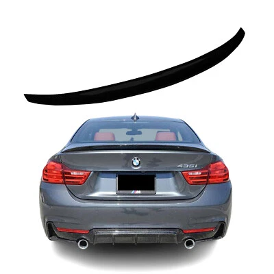 Spoiler Convient pour BMW F32, En P-Still Regardez Et Noir Mat En ABS Materi - Photo 1/4
