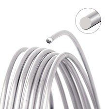 Wire, 75 Foot Spool BeadSmith Non Tarnish Silver 20 Gauge Wrapping Wire