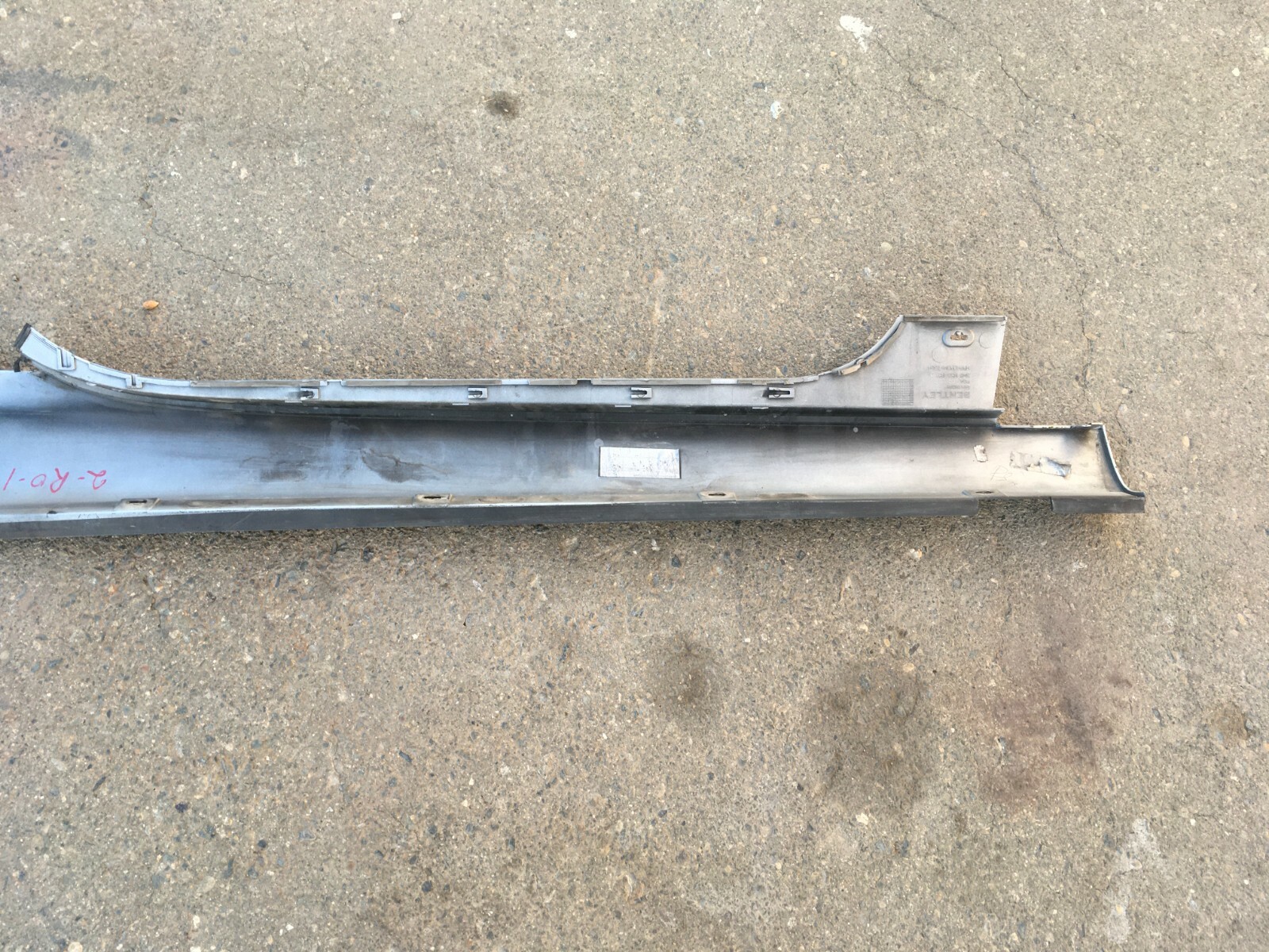 2004-2011 Bentley Continental GT GTC left rocker panel OEM