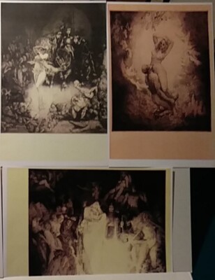 NORMAN LINDSAY ETCHING REPRODUCTIONS 1 VINTAGE  1920s 11x17 G2U