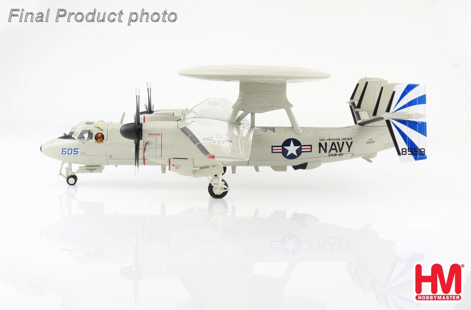 HA4819 1/72 E-2D Hawkeye US Navy VAW-121 Blue Tails AG605 USS Abraham Lincoln - Image 3 of 4