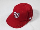 Vintage Washington Nationals Hat Cap #21 Signed Authentic Youth MLB Strap Back
