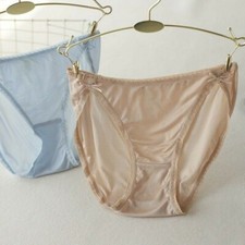 100% Pure Silk Women Briefs Panties Knickers Underpants Lingerie Underwear Lace