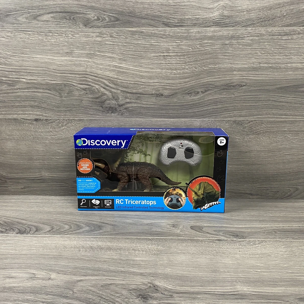 Discovery best sale rc triceratops