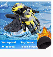 Galexia Zero Mens Womens Waterproof Touchscreen Ski Gloves
