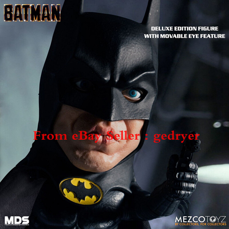 Mezco Toys 38700 DC 6 in MDS Batman The 1989 version Action