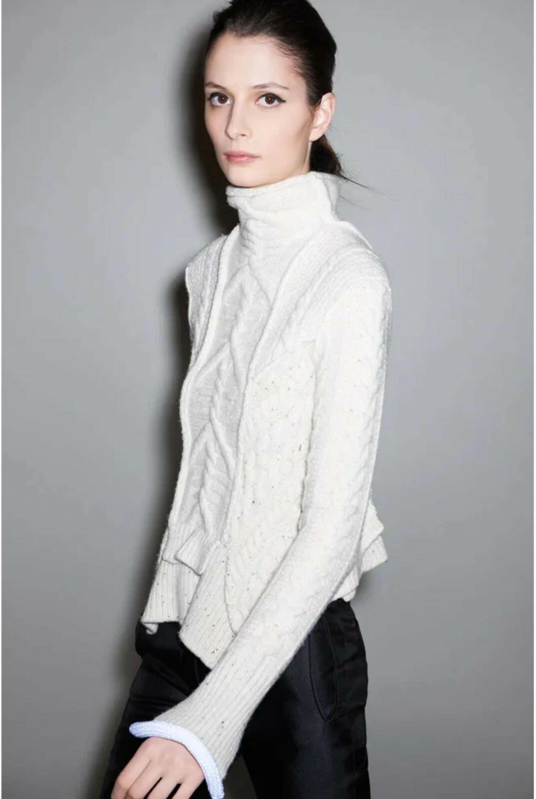 Rare Celine Phoebe Philo Collection Small Turtle Neck Sweater
