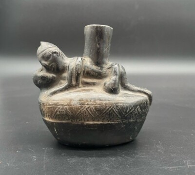 Pre Columbian Chimu Culture Peru erotische Vase, 850-1480 n. Chr. (A118)