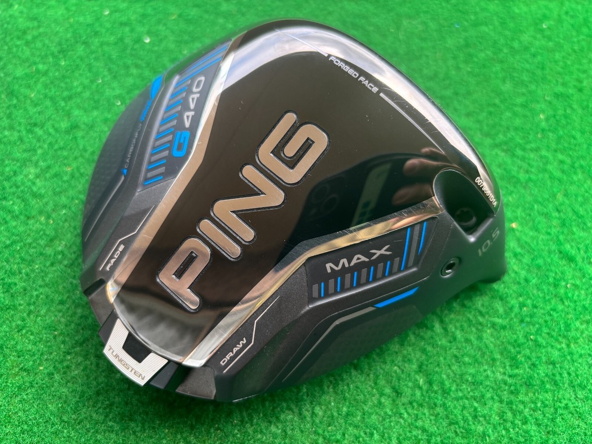 PING G440MAX Driver 10.5deg Right Hand Head only with headcover