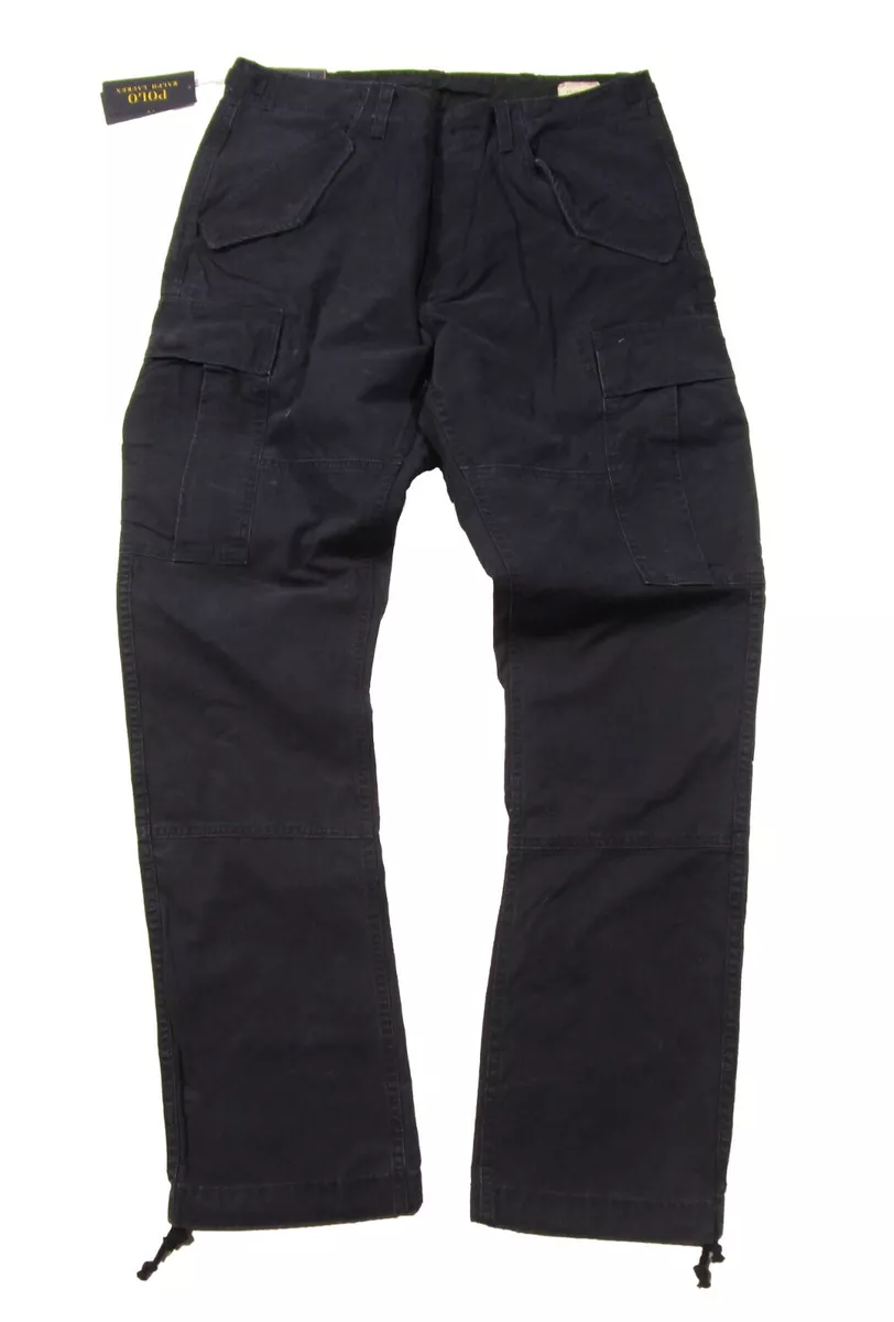 Regular Fit Utility Cargo Pant - Black