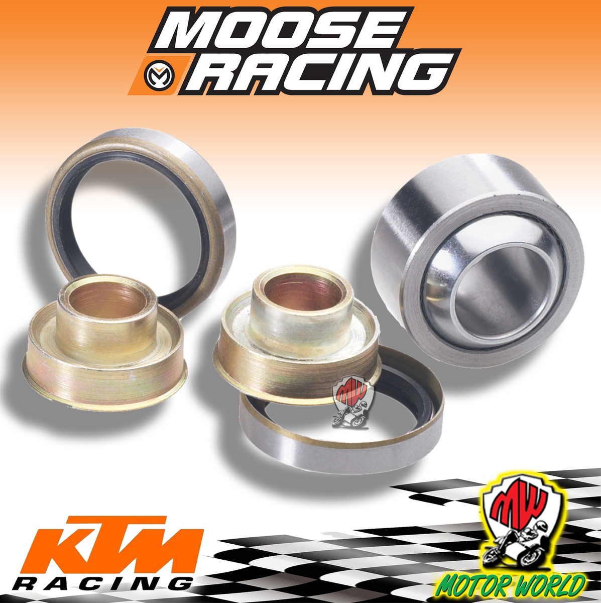 Kit Cuscinetti E Guarnizioni Per Ruota Posteriore KTM - Compatibile Con 125-530 2003-2018 - Foto 8