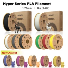 Creality PLA Filament 1.75mm Hyper PLA 3D Printer Filament 1KG for DIY 3D Printe