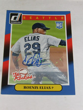 2014 Donruss The Rookies Autograph Roenis Elias