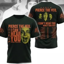 New Pierce The Veil 3D shirt, AOP Gift For Fans Unisex S-5XL Shirt 11D748