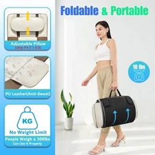 Full Body Massage Mat, 3D Body Stretching & Lumbar Traction, Back Heating