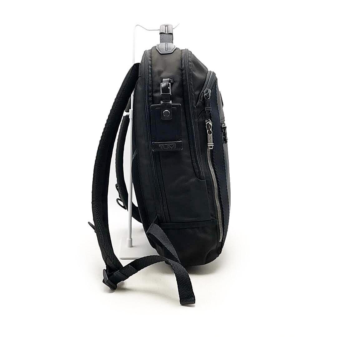 TUMI Alpha Bravo Davis Backpack Black Ballistic Nylon TUMI Alpha Bravo Davis Backpack Black Ballistic Nylon