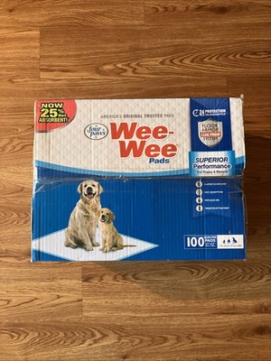Wee-Wee Ultimate Attractant Dog Pee Pads with Grass Scent, 22'' x 23'' (100 Count)