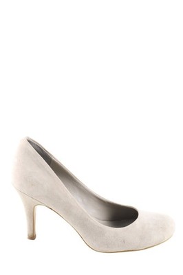 BCBGENERATION High Heels Damen Pumps Gr. DE 37,5 hellgrau Business-Look