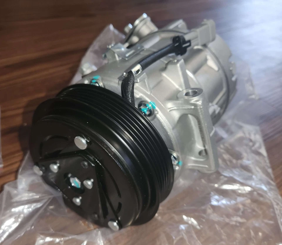 Compressor AC com embreagem compatível com Chevrolet Cobalt HHR Saturn Ion 2.2L 2.4L 98556 - Imagem 2 de 4