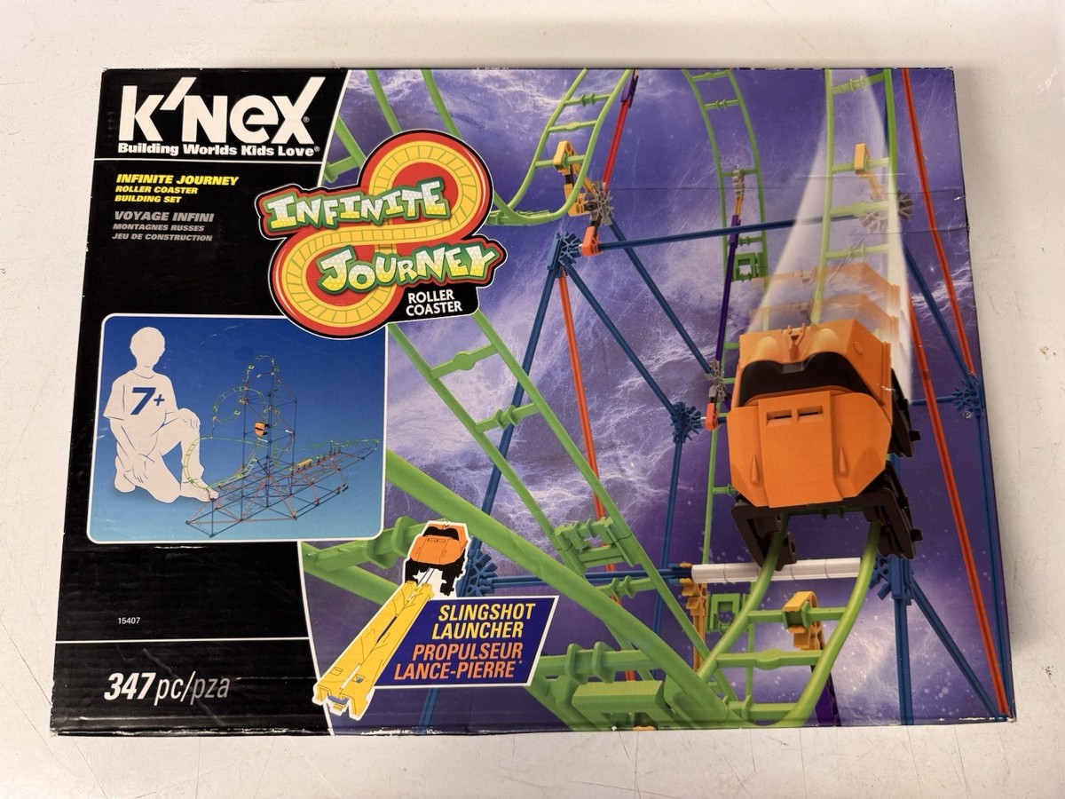 K'NEX - Infinite Journey Roller Coaster (15407 - 347 Pieces) Set