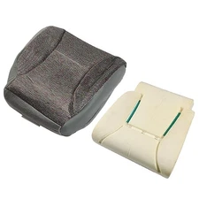  Bottom Seat Cover + Foam Cushion Replacement for 1998-2002 Ram 1500 2500 3500 