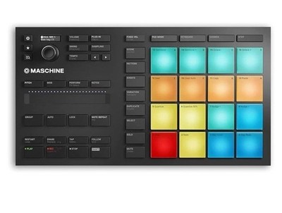 Native Instruments Maschine Mikro Mk3 - USB MIDI Controller Drum Pad mit 16 Pads