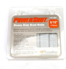 Arrow 97-030CS 18-Gauge Steel Brad Nails for Molding, Cabinets, Framing, Trim, a