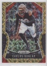 2019 Panini Prizm Lazer Prizm Carlos Dunlap #82 5f2
