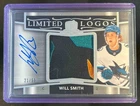 2024-25 The Cup Will Smith Limited Logos Patch Auto #21/50 Sharks