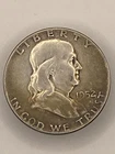 1952 Franklin Half Dollar 90% Silver Denver Mint Circulated Ungraded Coin