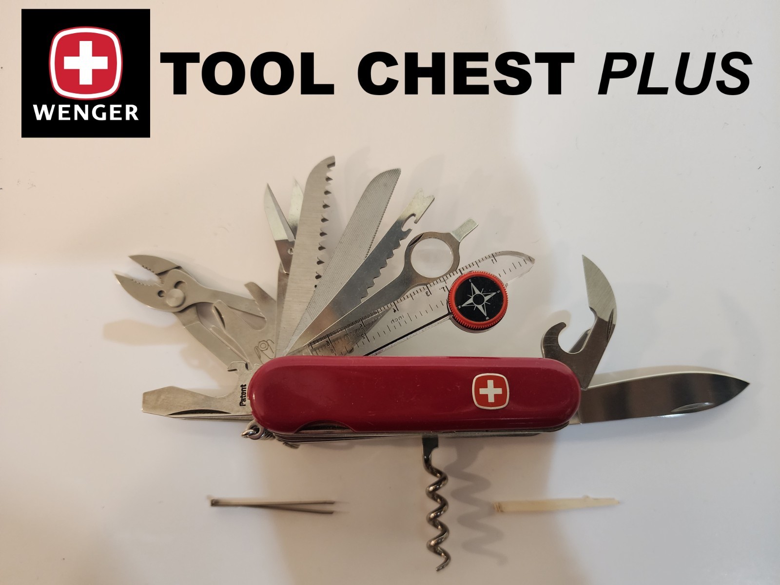 Wenger Swiss Army Knife SAK 85mm Tool Chest Plus - Multi-Tool