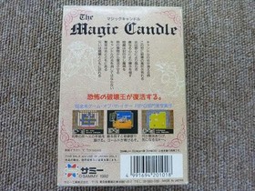 Famicom Software Model Magic Candle (With Box And Manual) Sammy FM384