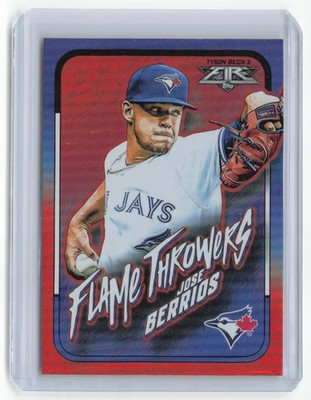 2022 Topps Fire Flame Throwers Toronto Blue Jays Toronto Blue Jays #FT-13