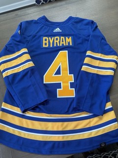 Bowen Byram Buffalo Sabres Adidas home jersey Size 52