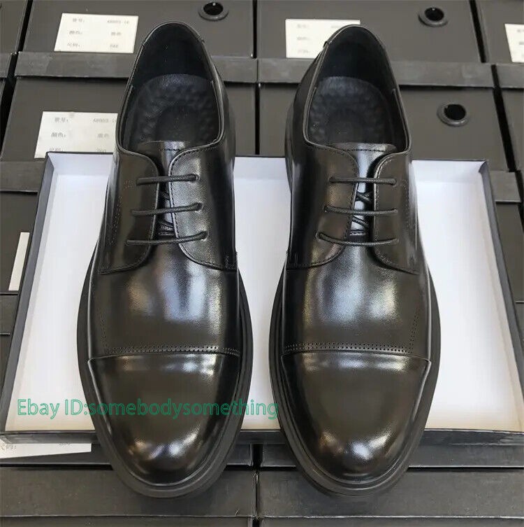 SAOLA Scarpe uomo stringate eleganti sera festa matrimonio business vera pelle misura
