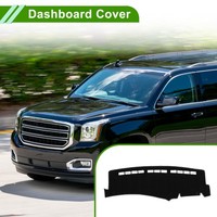 Abdeckung FüR Gmc Yukon Xl 2000-2006 Polyester Schwarz Mit Grauem Rand