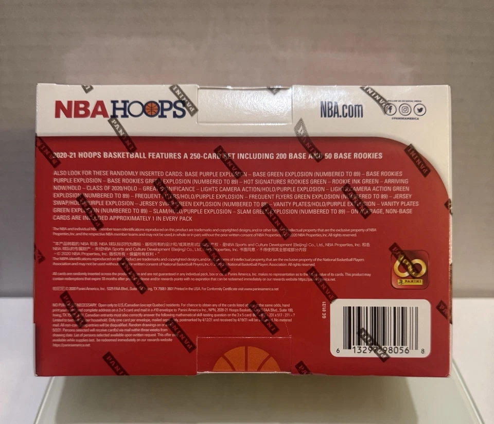 2020-21 Panini NBA Hoops Mega Box 144 Cards - Image 3 of 4