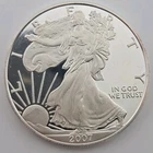 2007-W American Eagle Proof Silver Dollar