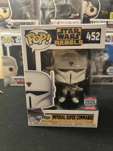 Funko POP! Star Wars Rebels Imperial Super Commando #452 Funkon SDCC w/Protector