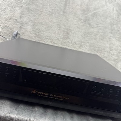 Sony 5-Disc CD Carousel Changer Player CDP-CE375 w/ Remote Excellent 