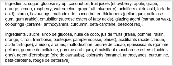 Mentos World Flavours 8 Rolls Chewy Dragees 300g