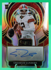 2025 Select Football Shedeur Sanders Signatures Prizm auto (RC) #SIP-SSS
